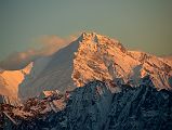 20 Annapurna South Close Up At Sunset From Kalopani Around Dhaulagiri 